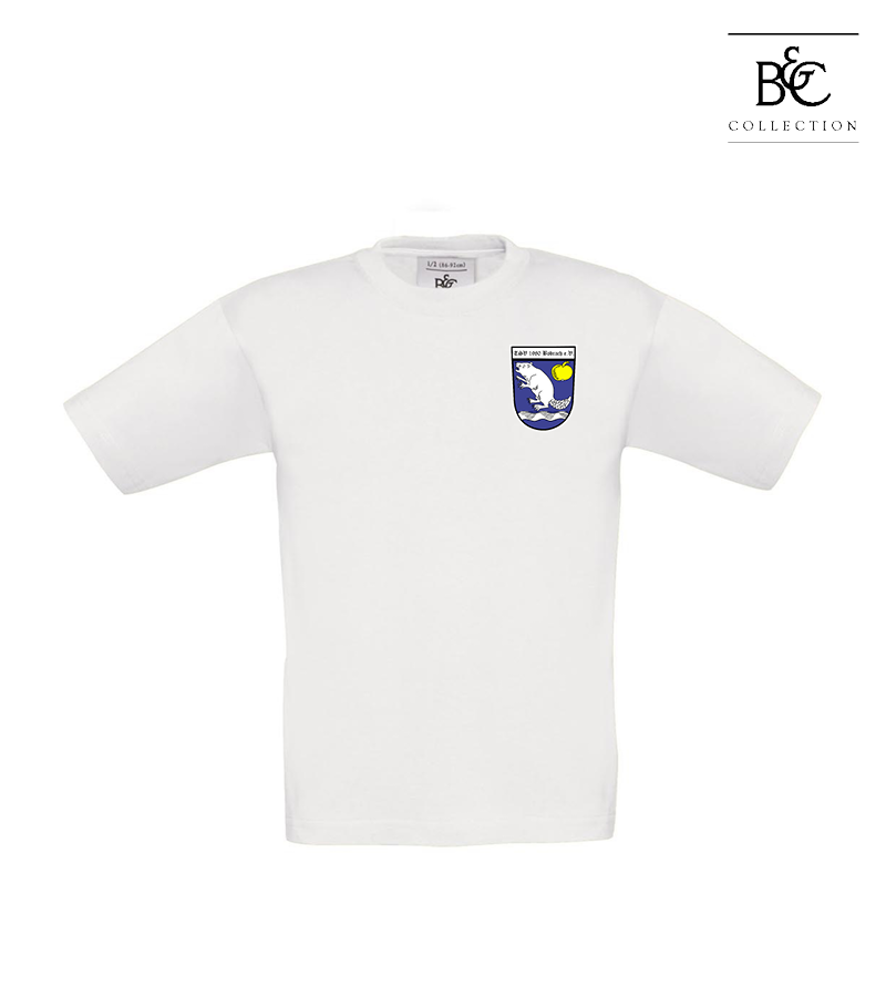 B&C Kinder T-Shirt White "Anton"