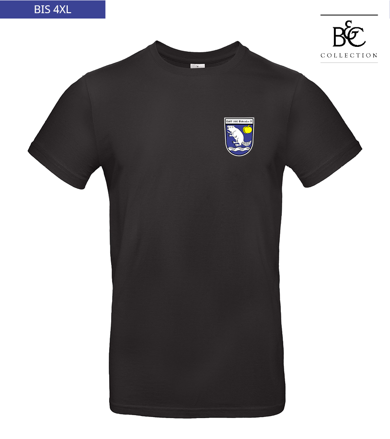 B&C Herren T-Shirt Black "Anton"