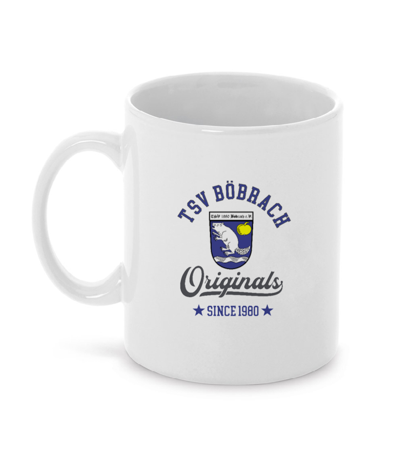 Keramiktasse White "Jacob" B