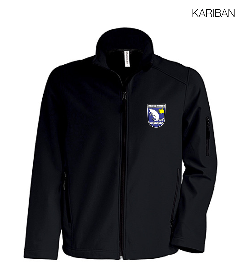 Kariban Kinder Softshelljacke Black "Anton"
